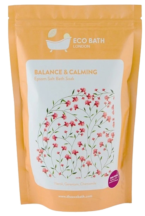 Bath Salt - Eco Bath London Balance And Calming Epsom Salt Bath Soak (doypack) — photo N1