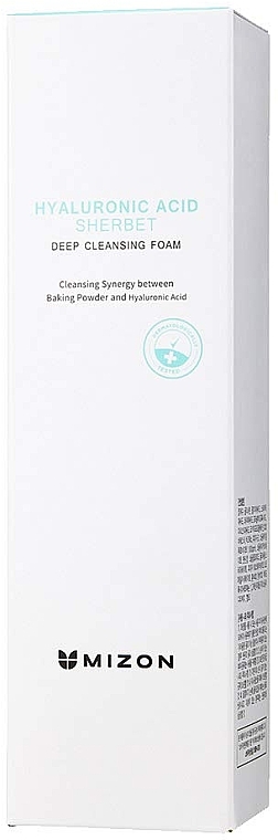 Hyaluronic Acid Deep Cleansing Foam - Mizon Hyaluronic Acid Sherbet — photo N2