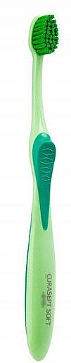 Toothbrush 'Extra Soft 0.12' soft, green - Curaprox Curasept Toothbrush — photo N1