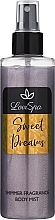 Fragrance Body Mist - Lovi Spa Sweet Dreams Shimer Fragrance Body Mist  — photo N1