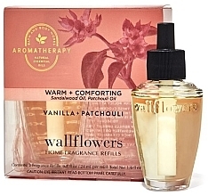 Fragrances, Perfumes, Cosmetics Bath and Body Works Aromatherapy Vanilla Patchouli Wallflowers Home Fragrance - Fragrance Diffuser Refill Set (home/frag/2x24ml)