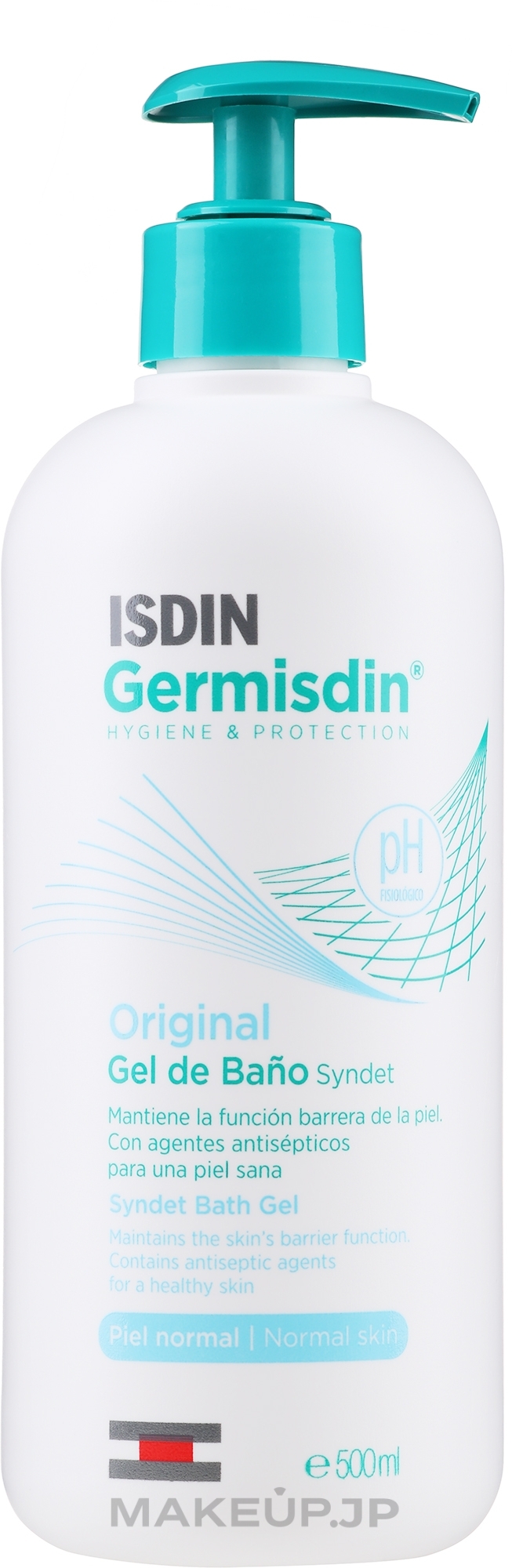 Antiseptic Shower Gel - Isdin Germisdin Antiseptic Soap-Free Shower Gel — photo 500 ml