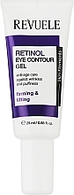 Fragrances, Perfumes, Cosmetics Retinol Eye Gel - Revuele Retinol Eye Contour Gel