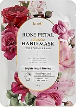 Fragrances, Perfumes, Cosmetics Firming Hand Mask Gloves - Petitfee&Koelf Rose Petal Satin Hand Mask