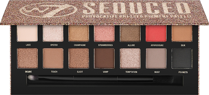 Eyeshadow Palette - W7 Seduced Eyeshadow Palette — photo N1