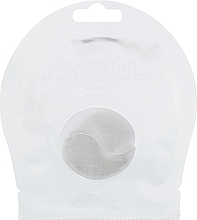 Fragrances, Perfumes, Cosmetics Hydrogel Eye Patches, silver - Kocostar Princess Eye Patch Silver