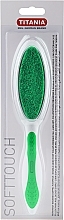 Fragrances, Perfumes, Cosmetics Double-Sided Foot File, green - Titania