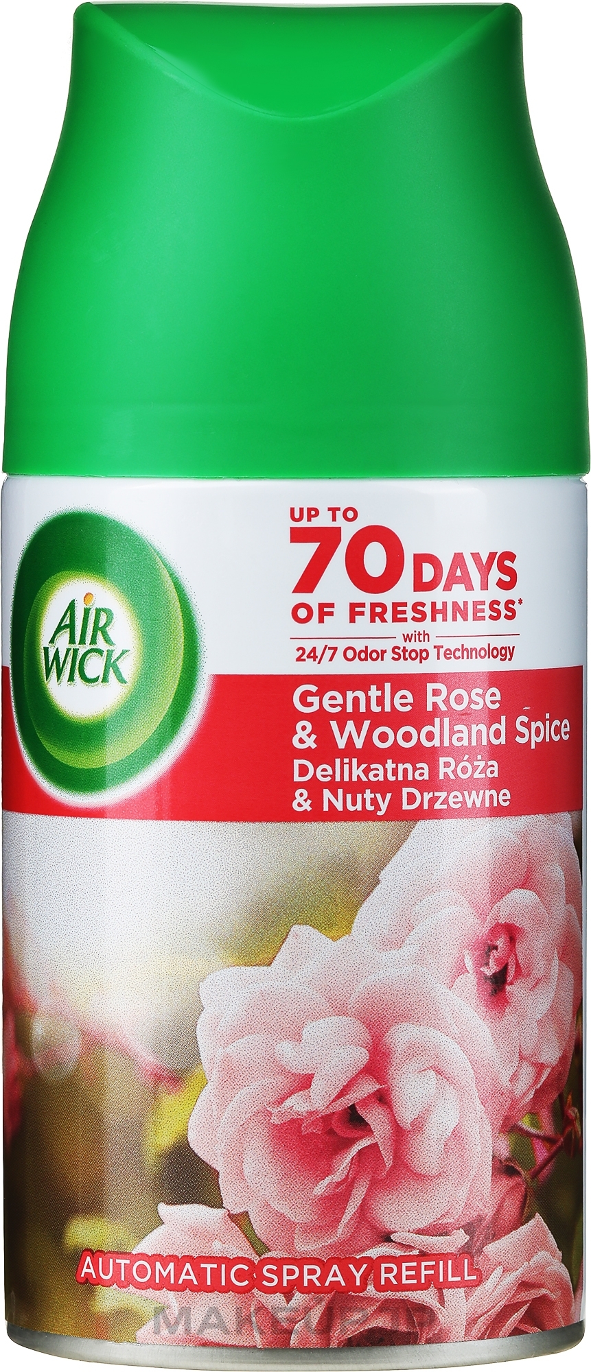 Automatic Air Freshener Refill - Air Wick Automatic Spray Refill Delicate Jasmin, Cedarwood & Woodland Spice — photo 250 ml