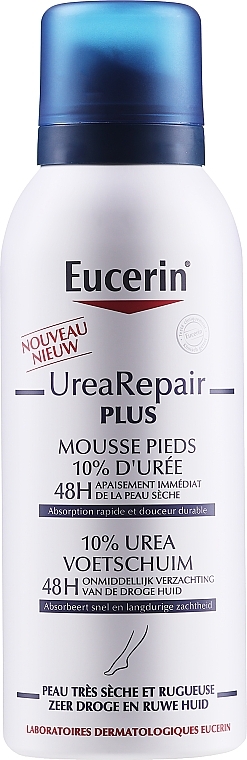 Foot Foam for Dry Skin - Eucerin UreaRepair Plus Foot Foam 10% — photo N10