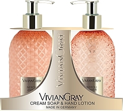 Fragrances, Perfumes, Cosmetics Set (cr/soap/300ml + h/lot/300ml) - Vivian Gray Neroli & Amber 