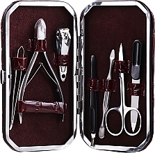 Fragrances, Perfumes, Cosmetics Manicure & Pedicure Set, 499436, brown case - Inter-Vion