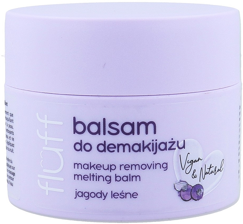 Makeup Remover - Fluff Makeup Remover Balm Wild Blueberries — photo N3