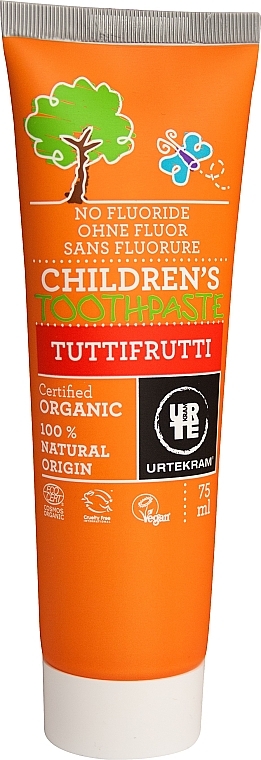 Kids Toothpaste "Tutti-Frutti" - Urtekram Childrens Toothpaste Tuttifrutti — photo N3