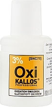 Fragrances, Perfumes, Cosmetics Oxidizing Emulsion 3% - Kallos Cosmetics Oxi Oxidation Emulsion With Parfum