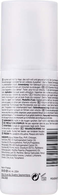 Hair Volume Spray - Nioxin 3D Styling Thickening Spray — photo N10