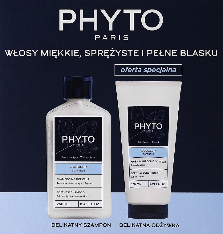 Set - Phyto Softness Set (shmp/200ml + cond/175ml) — photo N1