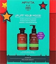 Fragrances, Perfumes, Cosmetics Set - Apivita Uplift Your Mood (sh/gel/250ml + b/milk/200ml)