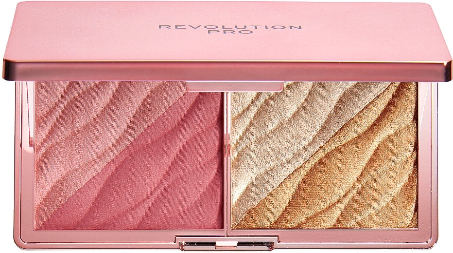 Face Makeup Palette - Revolution Pro Eternal Rose Cheek Palette — photo N1