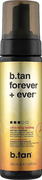 Self Tanning Mousse "Forever & Ever " - B.tan Self Tan Mousse — photo N7