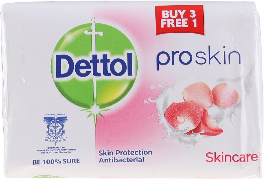 Multivitamins Antibacterial Soap - Dettol Anti-bacterial Skincare Bar Soap — photo N1
