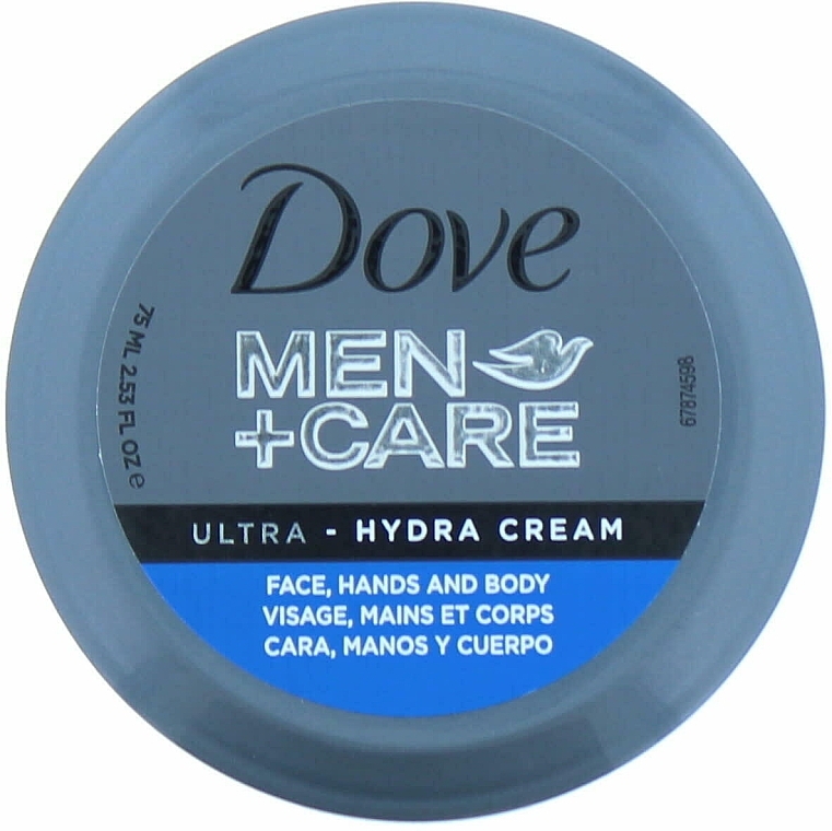 Face, Hand & Body Cream - Dove Men + Care Ultra Hydra Cream — photo N1