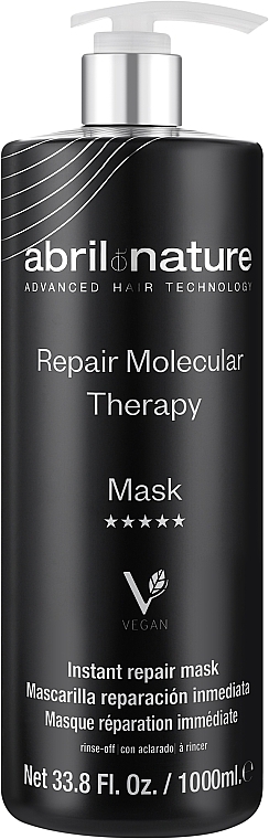 Hair Mask ‘Molecular Restoration’ - Abril et Nature Repair Molecular Therapy Mask — photo N1