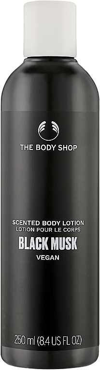 Body Lotion - The Body Shop Black Musk Scented Body Lotion — photo N1