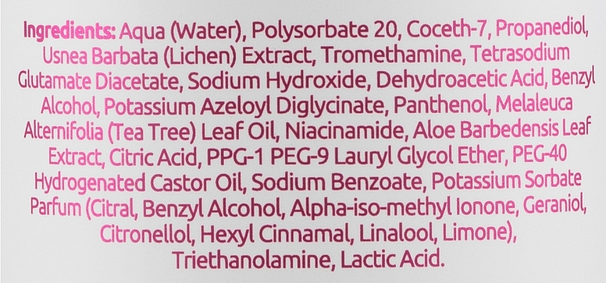 Azeloglycine and Usnic acid Tonic - Charmine Rose US-NEO Tonic — photo N5