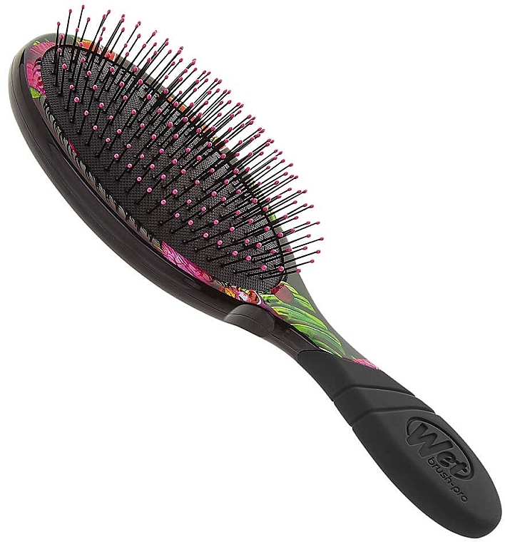 Hair Brush - Wet Brush Pro Detangler Neon Night Tropics — photo N13