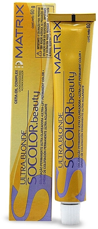 Rozjaśniająca farba do włosów - Matrix Socolor Beauty Ultra Blonde	 — photo N1