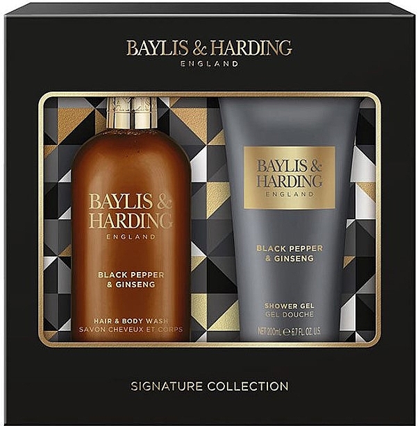 Set - Baylis & Harding Black Pepper & Ginseng Set — photo N4