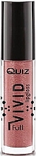 Moisturizing Lip Gloss - Quiz Cosmetics Vivid Full Brilliant Lipgloss — photo N3