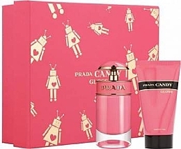 Fragrances, Perfumes, Cosmetics Prada Candy Gloss - Set (edt/50ml + b/lot/75ml)