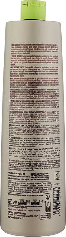 Oxidant Cream - Echosline Hydrogen Peroxide Stabilized Cream 20 vol (6%) — photo N4