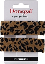 Hair Clips, leopard - Donegal — photo N1