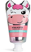 Fragrances, Perfumes, Cosmetics Hand Cream 'Cute Animals', cow - IDC Institute Intense Nutrition Hand Cream Cute Animals