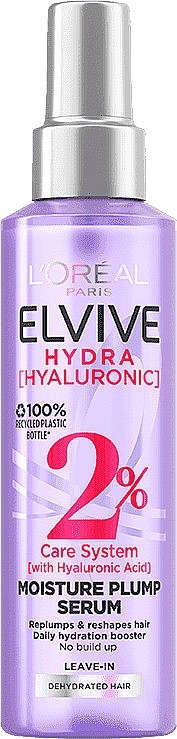 Serum - L'Oreal Paris Elvive Hidra Hyaluronic 2% Hair Serum — photo N3