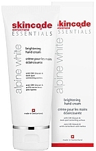 Brightening Hand Cream - Skincode Essentials Alpine White Brightening Hand Cream — photo N2