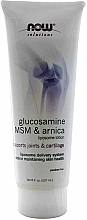 Fragrances, Perfumes, Cosmetics Glucosamine MSM & Arnica Liposome Lotion - Now Foods Glucosamine MSM & Arnica Liposome Lotion