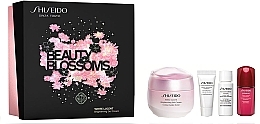 Set - Shiseido White Lucent Beauty Blossoms Holiday Kit (f/cr/50ml + f/foam/5ml + f/softner/7ml + conc/10ml) — photo N2