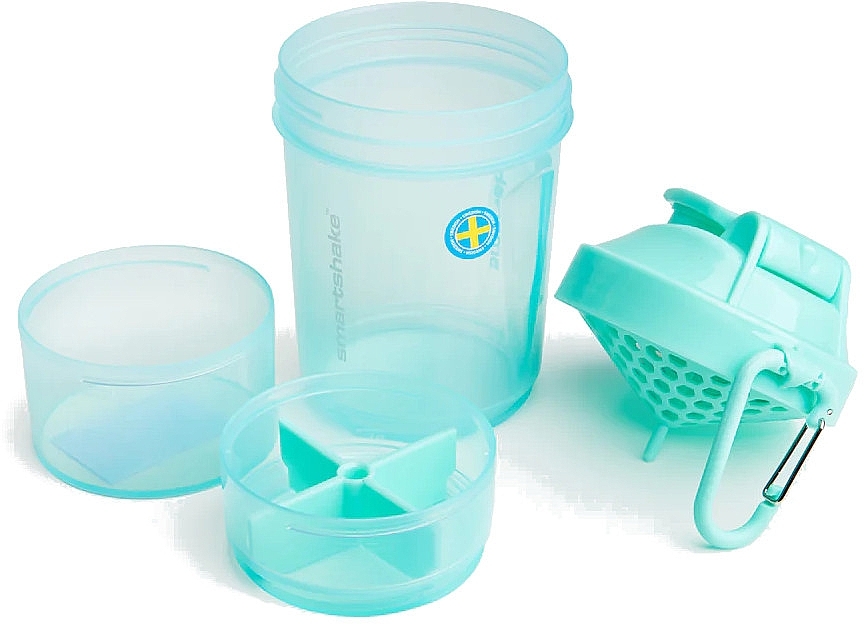 Shaker, 600 ml - SmartShake Original2Go Mint Green — photo N5