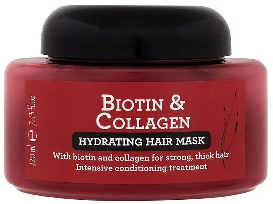 Moisturizing Hair Mask - Xpel Marketing Ltd Biotin & Collagen Hydrating Hair Mask — photo N1