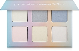 Professional Highlighter Palette 6 Shades, HL6 - Make Up Me — photo N11