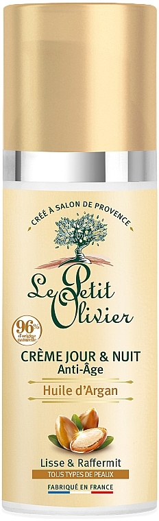 Anti-Aging Day & Night Argan Cream - Le Petit Olivier Anti-Aging Day & Night Cream — photo N1