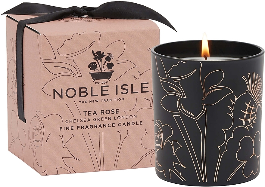 Noble Isle Tea Rose - Scented Candle — photo N1