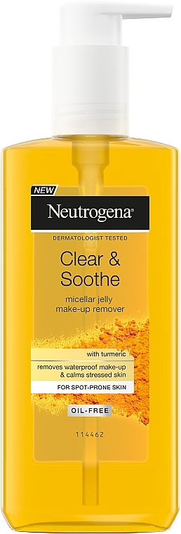 Micellar Makeup Remover Gel - Neutrogena Clear & Soothe Micellar Jelly Make Up Remover — photo N5