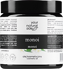 Fragrances, Perfumes, Cosmetics Monoi Face & Body Oil - Your Natural Side Monoi & Kokos Velvety Butters
