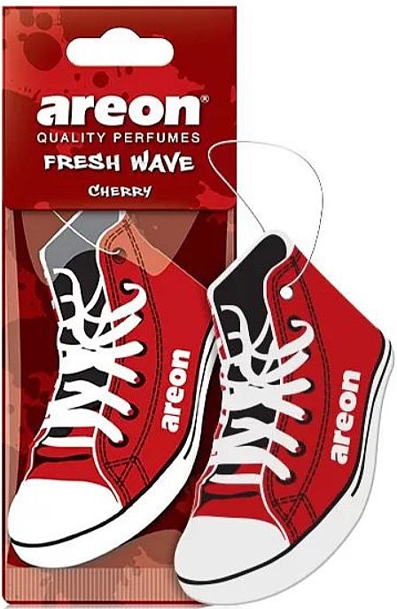 Car Air Freshener, dry, sachet - Areon Fresh Wave Cherry — photo N1