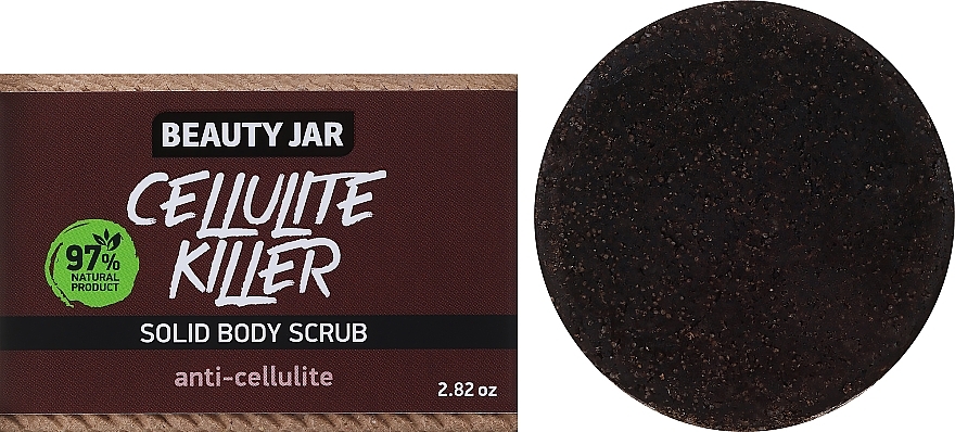 Body Scrub - Beauty Jar Cellulite Killer Solid Body Scrub — photo N1