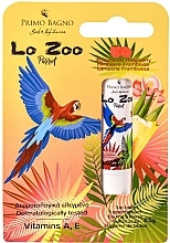 Raspberryy Lip Balm 'Parrot' - Primo Bagno Lo Zoo Lip Balm — photo N2